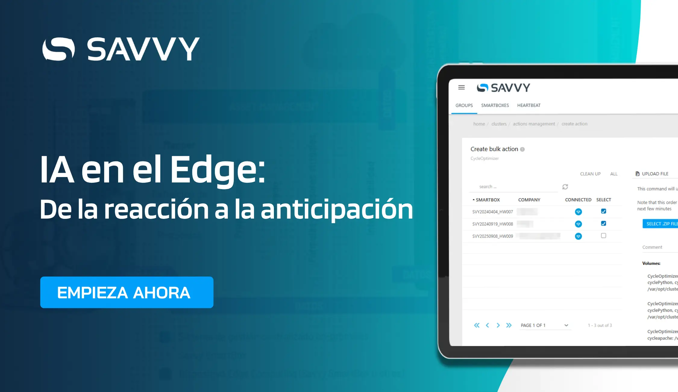 IA en el Edge, de la recci&oacute;n a la anticipaci&oacute;n. Solicita una DEMO
